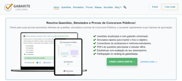 Gabarite Concursos