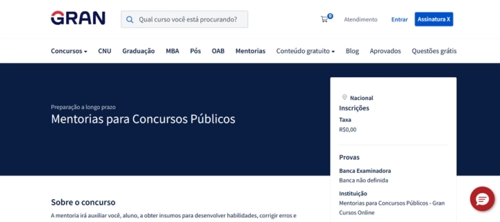 Mentoria Gran Cursos