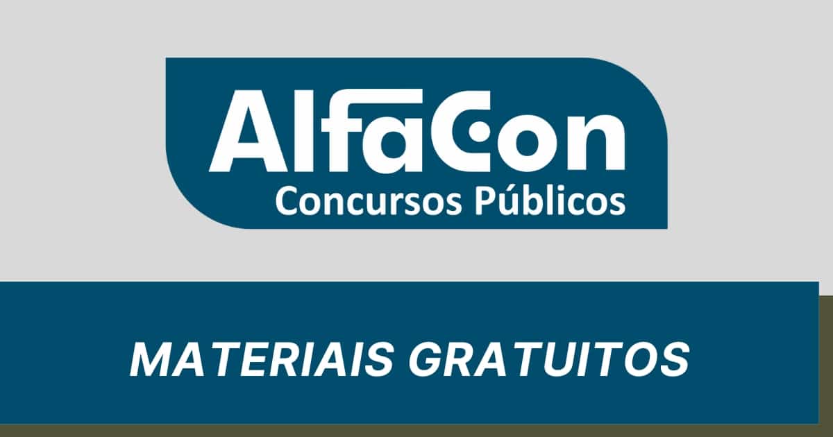 Materiais Gratuitos do AlfaCon