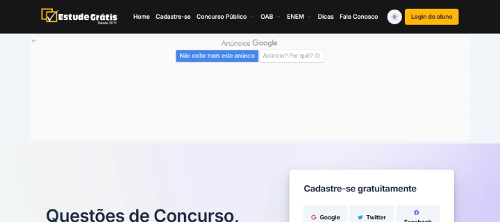 Estude Grátis