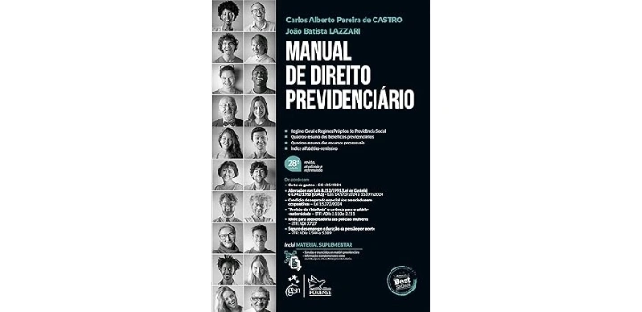 Manual de Direito Previdenciário – Carlos Alberto Pereira de Castro e João Batista Lazzari